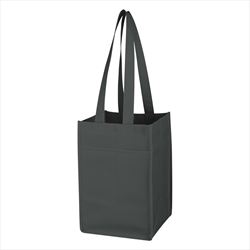 JH3324B Non-Woven 4 Bottle Wine Tote